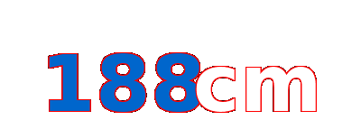 188cm